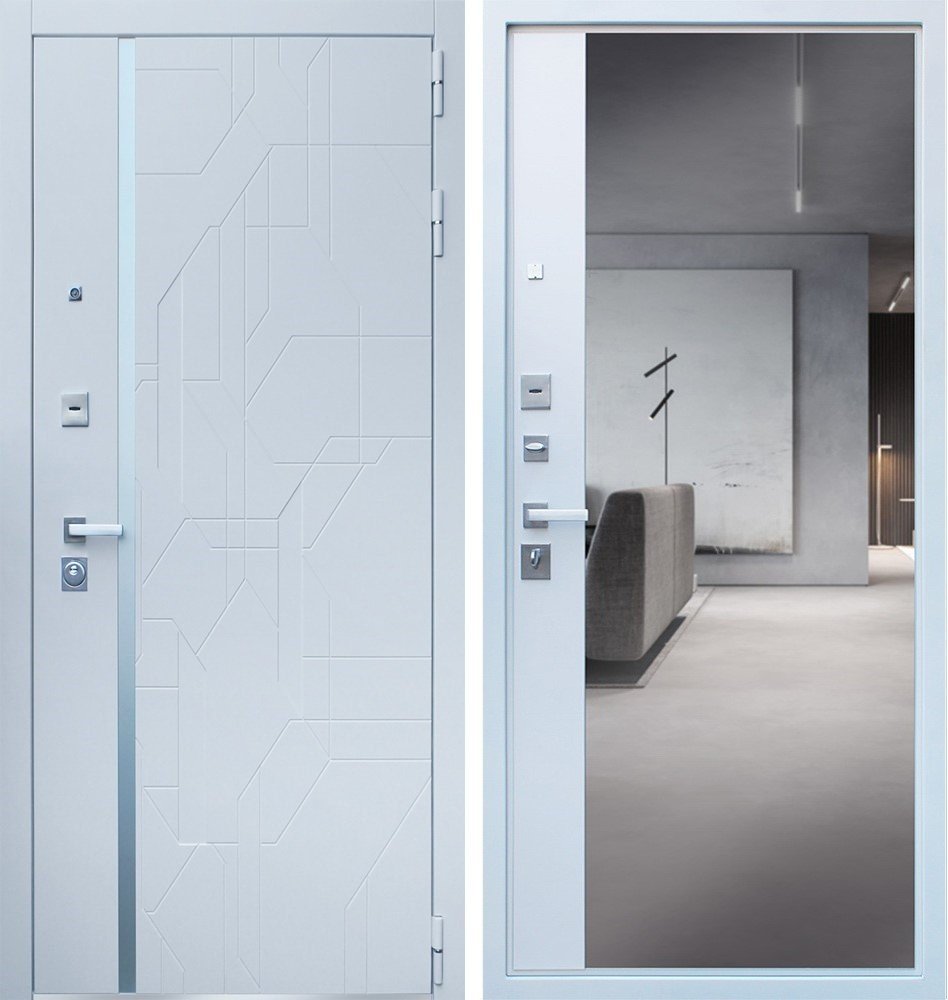 Дверь Эверест с зеркалом DIS006694