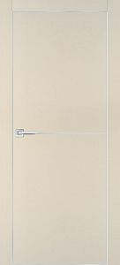 Товар Межкомнатная дверь PX-19 AL кромка с 4-х ст. Бежевый матовый