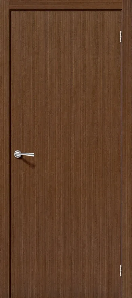 Межкомнатная дверь Соло-0.V Ф-11 Орех BR3962